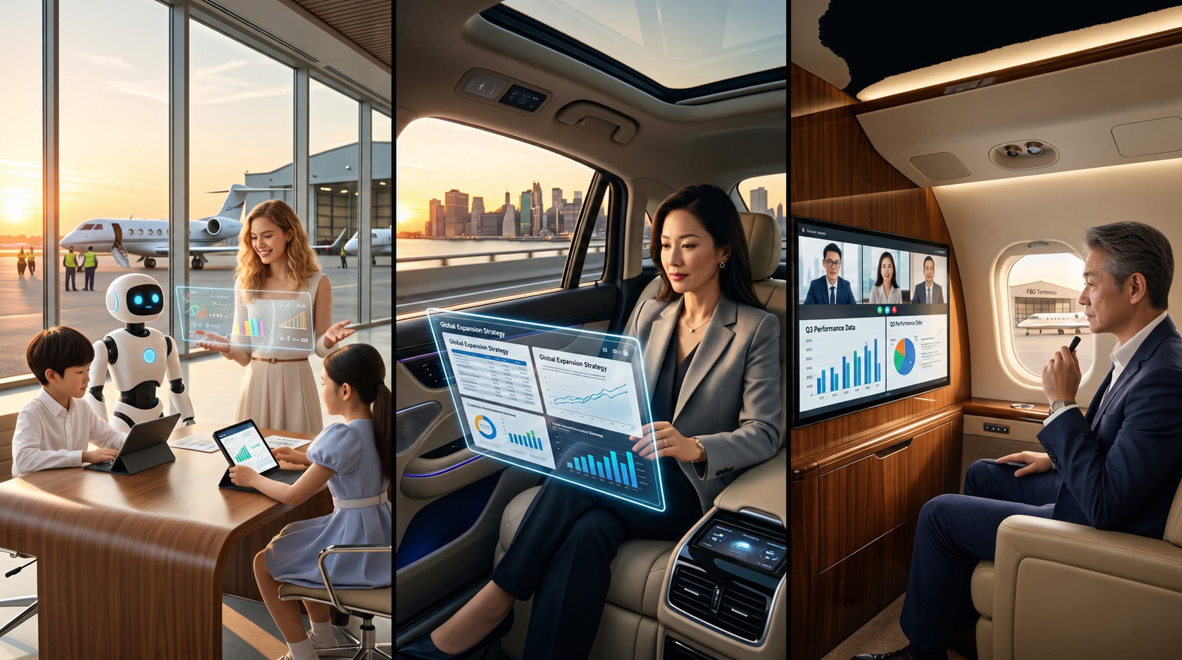 GLO Family — FBO Education, Autonomous Vehicle, Private Jet Conference